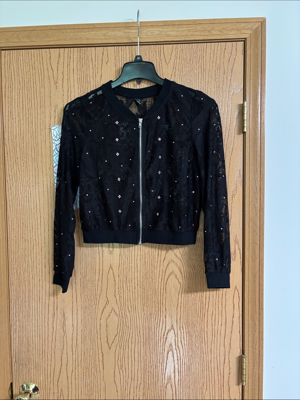 Women’s Windsor Black Sequin Mesh Jacket